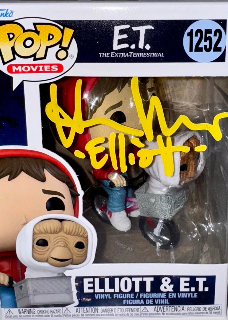 Henry Thomas Signed Funko Pop #1252 "Elliott" (ET) - Beckett COA
